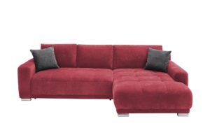 bobb Ecksofa  Kerrin ¦ rot ¦ Maße (cm): B: 281 H: 86 T: 182 Polstermöbel > Sofas > Ecksofas - Höffner