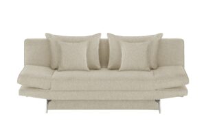 smart Schlafsofa  Mabell ¦ beige ¦ Maße (cm): B: 205 H: 80 T: 100 Polstermöbel > Sofas > 2-Sitzer - Höffner