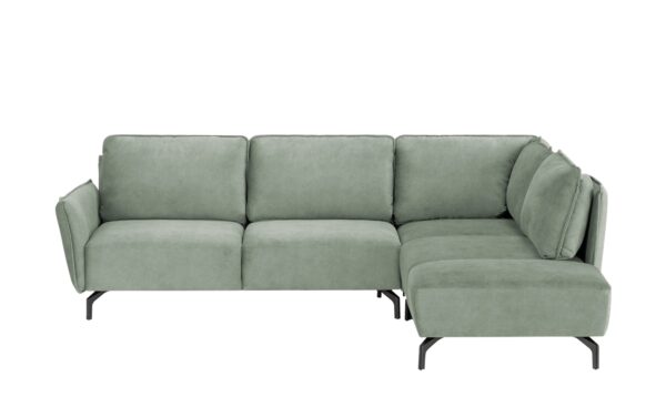 switch Ecksofa  Bella ¦ grün ¦ Maße (cm): B: 272 H: 85 T: 230 Polstermöbel > Sofas > Ecksofas - Höffner