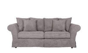 Einzelsofa  Olivia ¦ rosa/pink ¦ Maße (cm): B: 240 H: 100 T: 98 Polstermöbel > Sofas > 3-Sitzer - Höffner