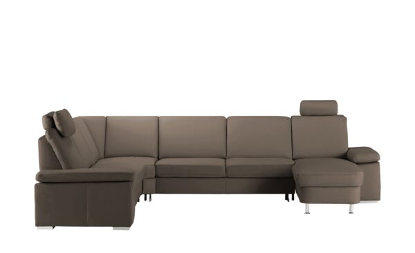 meinSofa Wohnlandschaft  Elsa ¦ braun ¦ Maße (cm): H: 91 Polstermöbel > Sofas > Schlafsofas - Höffner