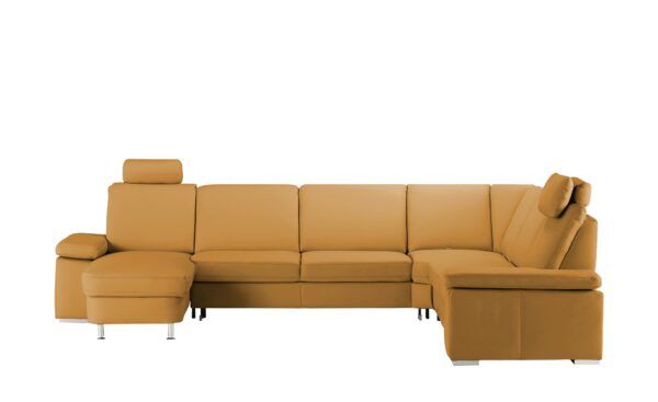 meinSofa Wohnlandschaft  Elsa ¦ gelb ¦ Maße (cm): H: 91 Polstermöbel > Sofas > Schlafsofas - Höffner