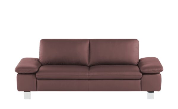 smart Sofa  Finola ¦ rot ¦ Maße (cm): B: 221 H: 83 T: 94 Polstermöbel > Sofas > 3-Sitzer - Höffner