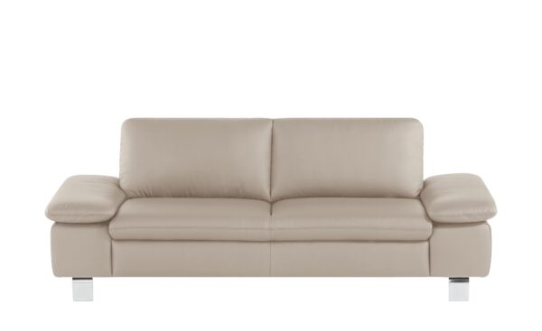 smart Sofa  Finola ¦ beige ¦ Maße (cm): B: 221 H: 83 T: 94 Polstermöbel > Sofas > 3-Sitzer - Höffner