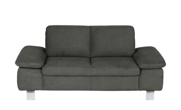 smart Sofa  Finola ¦ schwarz ¦ Maße (cm): B: 181 H: 83 T: 94 Polstermöbel > Sofas > 2-Sitzer - Höffner