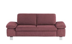 smart Sofa  Finola ¦ rot ¦ Maße (cm): B: 201 H: 83 T: 94 Polstermöbel > Sofas > 3-Sitzer - Höffner