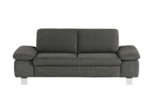 smart Sofa  Finola ¦ schwarz ¦ Maße (cm): B: 201 H: 83 T: 94 Polstermöbel > Sofas > 3-Sitzer - Höffner