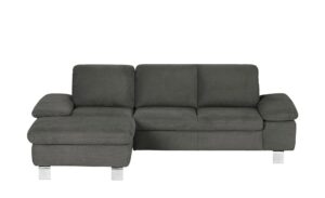 smart Ecksofa  Finola ¦ schwarz ¦ Maße (cm): B: 240 H: 80 T: 152 Polstermöbel > Sofas > Ecksofas - Höffner