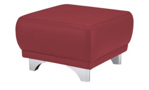 Hocker  Maranello ¦ rot ¦ Maße (cm): B: 66 H: 43 T: 66 Polstermöbel > Hocker - Höffner