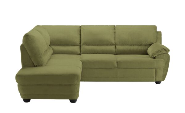 uno Ecksofa   Nebolo ¦ grün ¦ Maße (cm): B: 245 H: 97 T: 222 Polstermöbel > Sofas > Ecksofas - Höffner