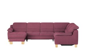 meinSofa Wohnlandschaft  Hanna ¦ rot ¦ Maße (cm): B: 322 H: 84 T: 264 Polstermöbel > Sofas > Schlafsofas - Höffner