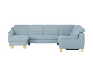 meinSofa Wohnlandschaft  Hanna ¦ blau ¦ Maße (cm): B: 322 H: 84 T: 264 Polstermöbel > Sofas > Schlafsofas - Höffner