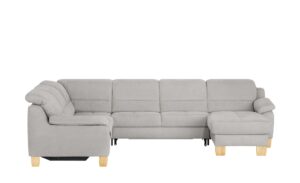 meinSofa Wohnlandschaft  Hanna ¦ grau ¦ Maße (cm): B: 322 H: 84 T: 264 Polstermöbel > Sofas > Schlafsofas - Höffner