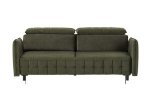 smart Schlafsofa  Momoka ¦ grün ¦ Maße (cm): B: 226 H: 90 T: 104 Polstermöbel > Sofas > 2-Sitzer - Höffner