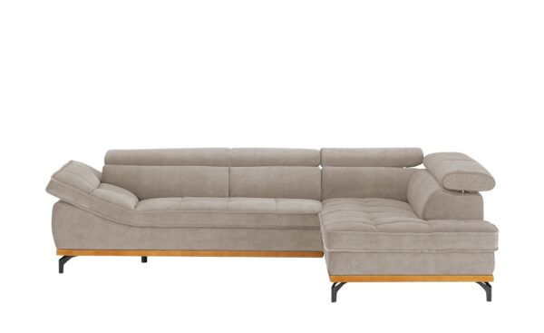 uno Ecksofa  Virgo ¦ braun ¦ Maße (cm): B: 284 H: 76 T: 210 Polstermöbel > Sofas > Ecksofas - Höffner