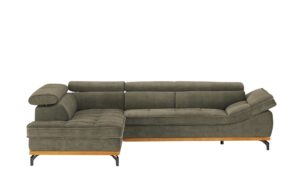 uno Ecksofa  Virgo ¦ grün ¦ Maße (cm): B: 284 H: 76 T: 210 Polstermöbel > Sofas > Ecksofas - Höffner