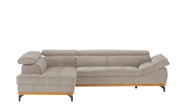 uno Ecksofa  Virgo ¦ braun ¦ Maße (cm): B: 284 H: 76 T: 210 Polstermöbel > Sofas > Ecksofas - Höffner