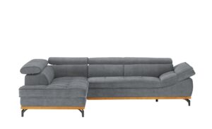 uno Ecksofa  Virgo ¦ grau ¦ Maße (cm): B: 284 H: 76 T: 210 Polstermöbel > Sofas > Ecksofas - Höffner