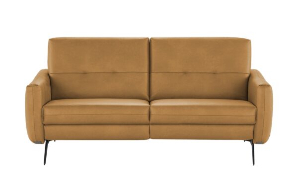 himolla Ledersofa  6271 ¦ gelb ¦ Maße (cm): B: 181 H: 87 T: 97 Polstermöbel > Sofas > 2-Sitzer - Höffner