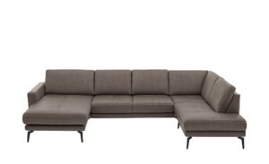 meinSofa Wohnlandschaft  Mike ¦ braun ¦ Maße (cm): B: 327 H: 86 T: 180 Polstermöbel > Sofas > Wohnlandschaften - Höffner