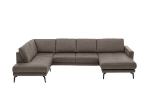 meinSofa Wohnlandschaft  Mike ¦ braun ¦ Maße (cm): B: 327 H: 86 T: 180 Polstermöbel > Sofas > Wohnlandschaften - Höffner