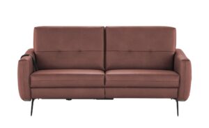 himolla Ledersofa  6271 ¦ rot ¦ Maße (cm): B: 181 H: 85 T: 95 Polstermöbel > Sofas > 2-Sitzer - Höffner