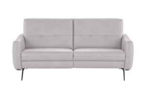 himolla Ledersofa  6271 ¦ grau ¦ Maße (cm): B: 181 H: 85 T: 95 Polstermöbel > Sofas > 2-Sitzer - Höffner