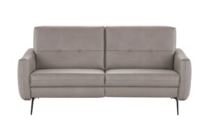 himolla Ledersofa  6271 ¦ grau ¦ Maße (cm): B: 181 H: 85 T: 95 Polstermöbel > Sofas > 2-Sitzer - Höffner