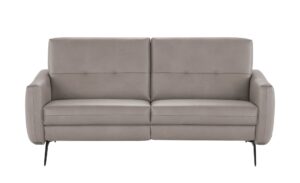 himolla Ledersofa  6271 ¦ grau ¦ Maße (cm): B: 181 H: 85 T: 95 Polstermöbel > Sofas > 2-Sitzer - Höffner