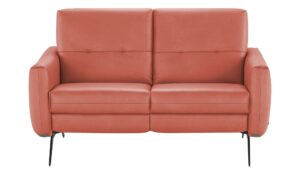 himolla Ledersofa  6271 ¦ orange ¦ Maße (cm): B: 148 H: 89 T: 99 Polstermöbel > Sofas > 2-Sitzer - Höffner