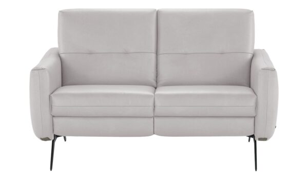 himolla Ledersofa  6271 ¦ grau ¦ Maße (cm): B: 148 H: 85 T: 95 Polstermöbel > Sofas > 2-Sitzer - Höffner