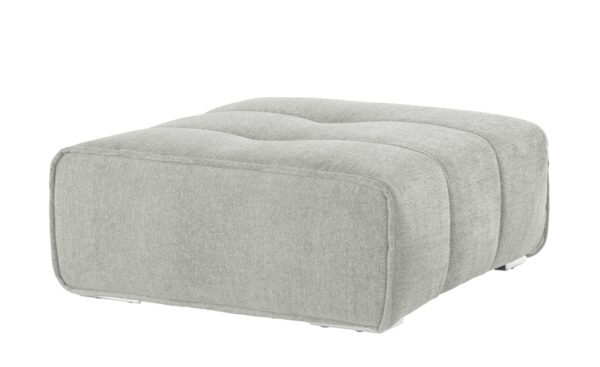 uno Hocker  London ¦ grau ¦ Maße (cm): B: 103 H: 44 T: 103 Polstermöbel > Hocker - Höffner