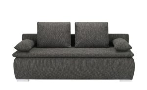 smart Schlafsofa  Leonie ¦ schwarz ¦ Maße (cm): B: 198 H: 92 T: 90 Polstermöbel > Sofas > 2-Sitzer - Höffner