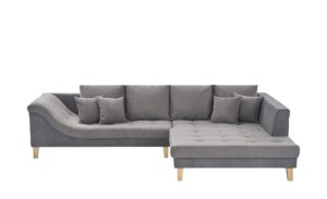 Ecksofa  Wilma ¦ grau ¦ Maße (cm): B: 302 H: 82 T: 202 Polstermöbel > Sofas > Ecksofas - Höffner