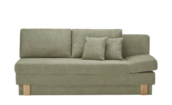 smart Schlafsofa  Toana ¦ grün ¦ Maße (cm): B: 202 H: 92 T: 100 Polstermöbel > Sofas > 2-Sitzer - Höffner