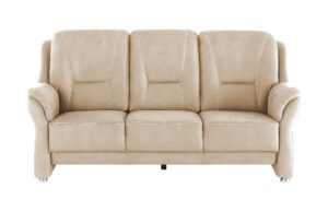 Sofa 3-sitzig  Wilma ¦ beige ¦ Maße (cm): B: 198 H: 97 T: 89 Polstermöbel > Sofas > 3-Sitzer - Höffner