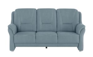 Sofa 3-sitzig  Wilma ¦ blau ¦ Maße (cm): B: 198 H: 97 T: 89 Polstermöbel > Sofas > 3-Sitzer - Höffner