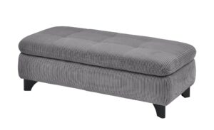 Lounge Collection XXL-Hocker  Tamara ¦ grau ¦ Maße (cm): B: 135 H: 45 T: 63 Polstermöbel > Hocker - Höffner