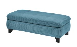 Lounge Collection XXL-Hocker  Tamara ¦ blau ¦ Maße (cm): B: 135 H: 45 T: 63 Polstermöbel > Hocker - Höffner