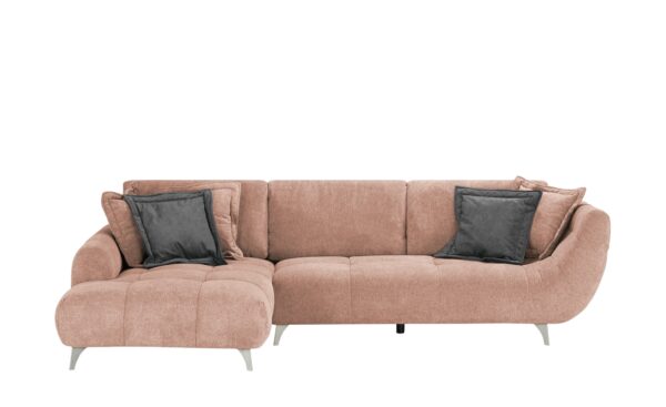 bobb Ecksofa  Bellani ¦ rot ¦ Maße (cm): B: 315 H: 90 T: 215 Polstermöbel > Sofas > Ecksofas - Höffner