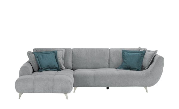 bobb Ecksofa  Bellani ¦ grau ¦ Maße (cm): B: 315 H: 90 T: 215 Polstermöbel > Sofas > Ecksofas - Höffner