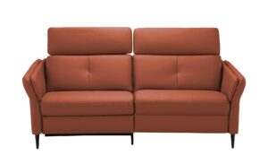 Sofa 3-Sitzig  Cedrik ¦ rot ¦ Maße (cm): B: 198 H: 101 T: 95 Polstermöbel > Sofas > 3-Sitzer - Höffner