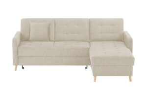 Ecksofa mit Schlaffunktion Venus ¦ beige ¦ Maße (cm): B: 222 H: 87 T: 162 Polstermöbel > Sofas > Ecksofas - Höffner