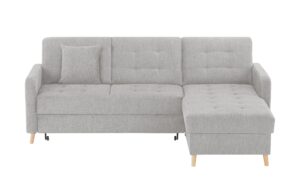 Ecksofa mit Schlaffunktion Venus ¦ grau ¦ Maße (cm): B: 222 H: 87 T: 162 Polstermöbel > Sofas > Ecksofas - Höffner