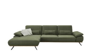 meinSofa Ecksofa  Fiona ¦ grün ¦ Maße (cm): B: 322 H: 89 T: 187 Polstermöbel > Sofas > Ecksofas - Höffner