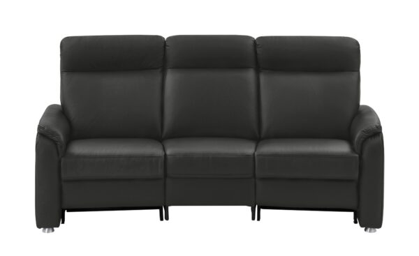 meinSofa Trapezsofa   Luc ¦ schwarz ¦ Maße (cm): B: 218 H: 107 T: 103 Polstermöbel > Sofas > 2-Sitzer - Höffner