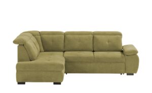 smart Ecksofa  Tamara ¦ grün ¦ Maße (cm): B: 252 H: 90 T: 192 Polstermöbel > Sofas > Ecksofas - Höffner