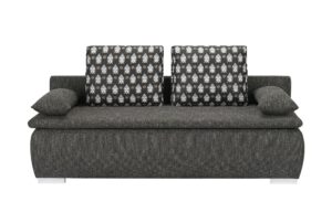 smart Schlafsofa  Leonie ¦ schwarz ¦ Maße (cm): B: 198 H: 92 T: 90 Polstermöbel > Sofas > 2-Sitzer - Höffner