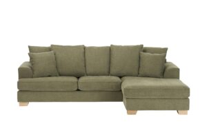 SOHO Ecksofa  Franka ¦ grün ¦ Maße (cm): B: 268 H: 87 T: 161 Polstermöbel > Sofas > Ecksofas - Höffner