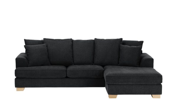 SOHO Ecksofa  Franka ¦ schwarz ¦ Maße (cm): B: 268 H: 87 T: 161 Polstermöbel > Sofas > Ecksofas - Höffner